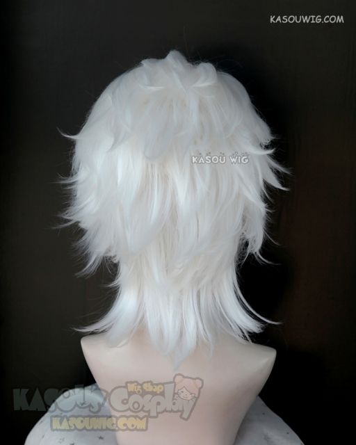 League of Legends Spirit Blossom Yone/ Fate Apocrypha Shirou Kotomine white layered wig