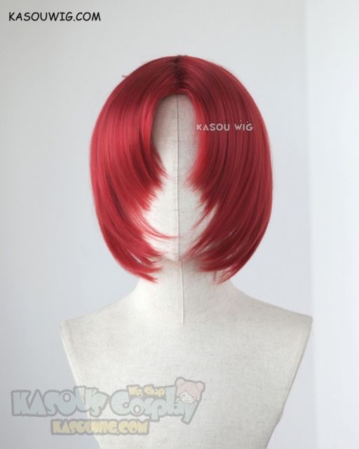 Fate Apocrypha Berserker of Black Frankenstein red ponytail cosplay wig