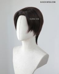 Voltron: Legendary Defender Hunk natural black middle-parted short cosplay wig