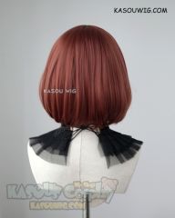 Kingdom Hearts III Kairi auburn short bob cosplay wig