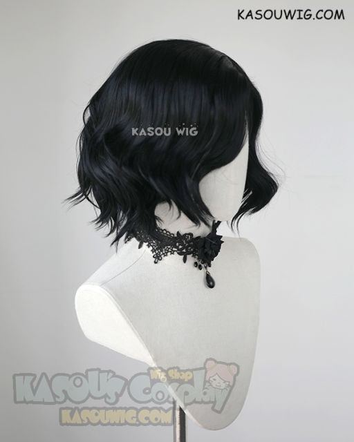 Devil May Cry 5 V short black wavy wig