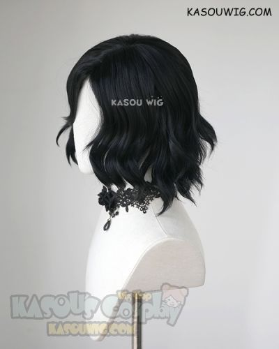 Devil May Cry 5 V short black wavy wig