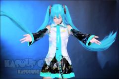 [KA044-SP40]  A-3/ 110cm super long straight clip on ponytail