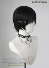 RE Ada short black straight wig