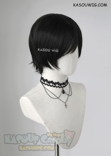 Resident Evil Ada Wong short black straight cosplay wig lady wig