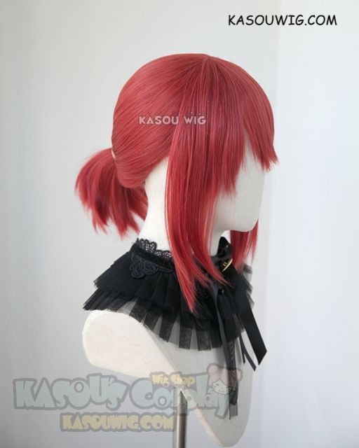 【Sold Out, won't restock】Ancient Magus Bride Mahoutsukai no Yome Hatori Chise red ponytail cosplay wig