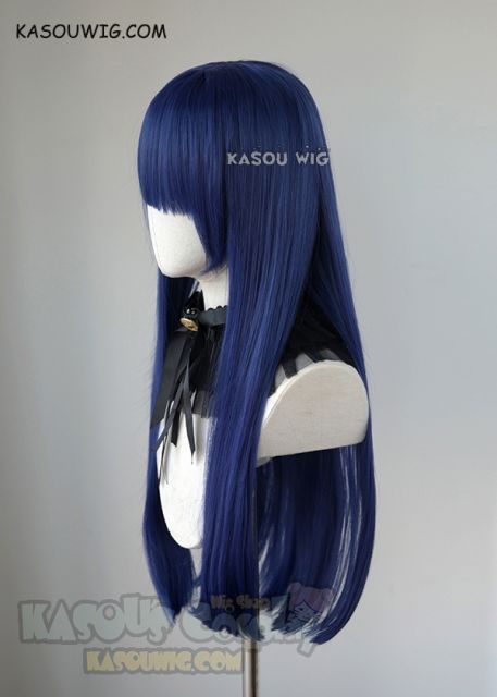 Houseki no Kuni Lapis Lazuli 80cm long blunet-cut straight blue wig