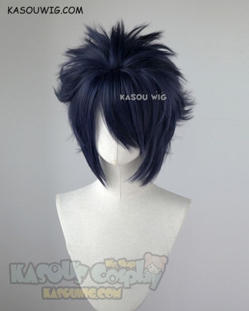 My Hero Academia The Big 3 Tamaki Amajiki short blue spiky cosplay wig. Very thick