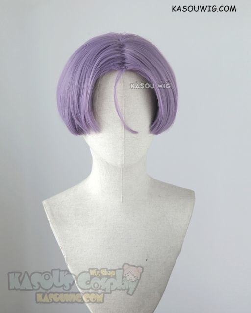Dragon Ball Trunks short middle parted purple cosplay wig SP33