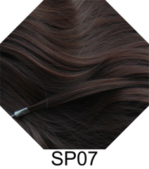 SP01-SP40 A-2 / 62cm layered straight clip-on ponytail
