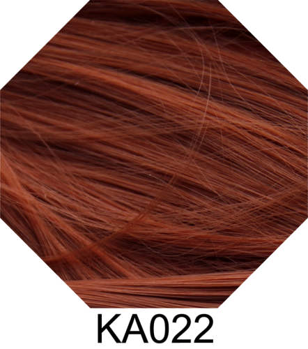 KA021 - KA038 A-2/ 62cm layered straight clip-on ponytail