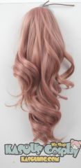 KA022- KA038 A-1 / curly clip on ponytail. 35cm bouncy layered curls