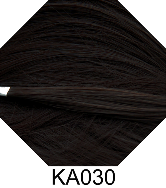 KA021 - KA038 A-2/ 62cm layered straight clip-on ponytail