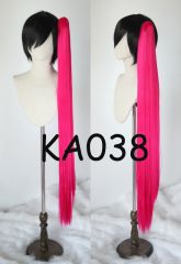 [KA001-KA044] A-3/ 110cm super long straight clip on ponytail