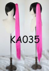 [KA001-KA044] A-3/ 110cm super long straight clip on ponytail