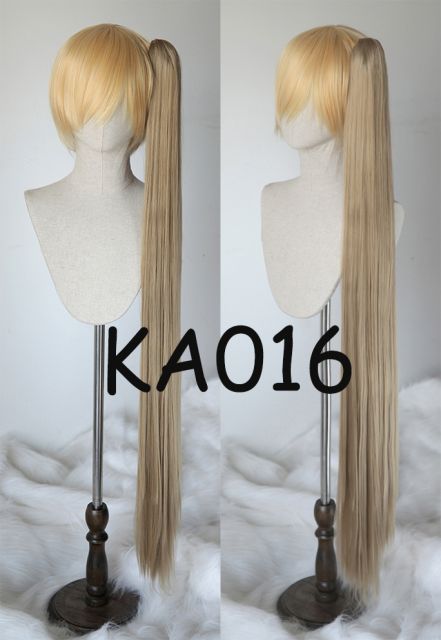 [KA001-KA044] A-3/ 110cm super long straight clip on ponytail