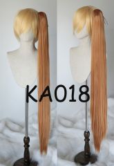 [KA001-KA044] A-3/ 110cm super long straight clip on ponytail
