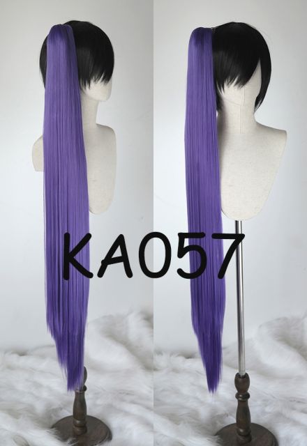 [KA044-SP40]  A-3/ 110cm super long straight clip on ponytail