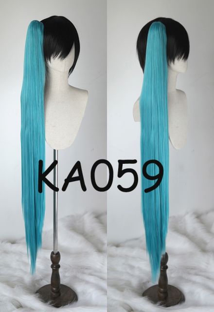 [KA044-SP40]  A-3/ 110cm super long straight clip on ponytail