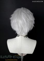 Lace Front>> Vergil/ Fate Stay Night Archer/ JJK Gojo Satoru/Samatoki Aohitsugi /Tokyo Ghou Kaneki Ken/ Hajime Umemiya silver white all back wig