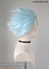 Shaman King Horohoro Lace Front>> Seven Deadly Sins Ban Light Cyan all back spiky cosplay LFS-1/KA045