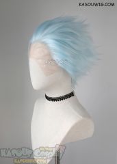 Shaman King Horohoro Lace Front>> Seven Deadly Sins Ban Light Cyan all back spiky cosplay LFS-1/KA045