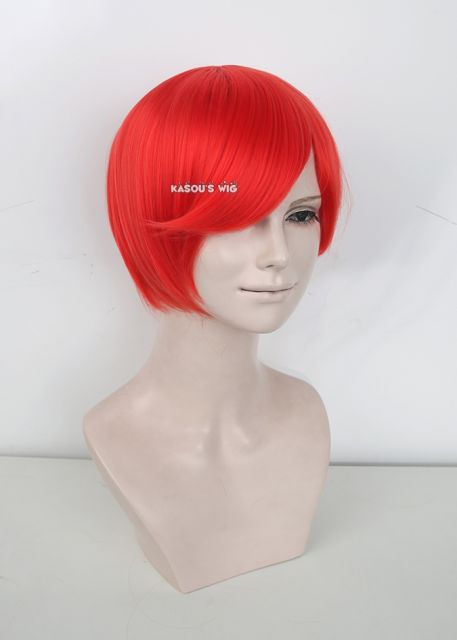 DISCOUNTED 【4 Colors】S-2 COLLECTION short bob smooth cosplay wig with long bangs Hiperlon fiber