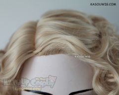 [Improved some details]  Queenie Goldstein short curly blonde wig