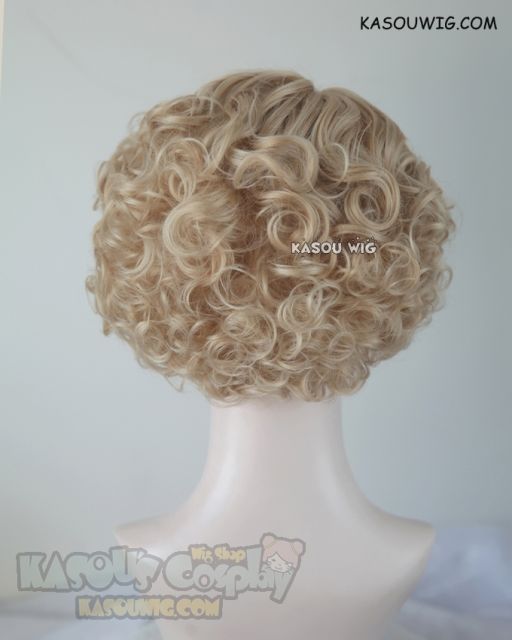 [Improved some details] Fantastic Beasts and Where to Find Them Queenie Goldstein short curly blonde wig