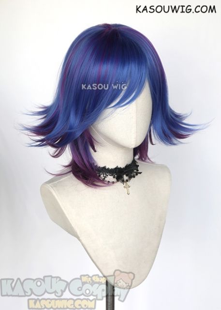 League of Legends Neeko blue purple ombre  wig