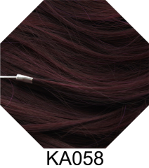 60cm straight clip-in extension KA001-KA065