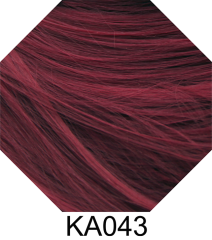 60cm straight clip-in extension KA001-KA065