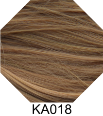 60cm straight clip-in extension KA001-KA065
