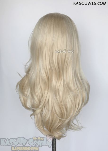 Frozen 2 Princess Elsa long blonde wavy cosplay wig