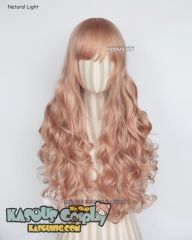 DISCOUNTED 【14 Colors】L-1 75cm long curly wig . Hiperlon fiber