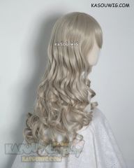 DISCOUNTED 【14 Colors】L-1 75cm long curly wig . Hiperlon fiber