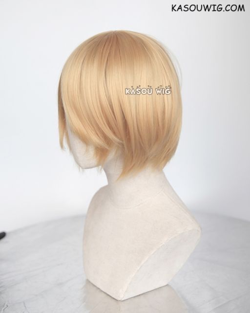 DISCOUNTED 【4 Colors】S-2 COLLECTION short bob smooth cosplay wig with long bangs Hiperlon fiber