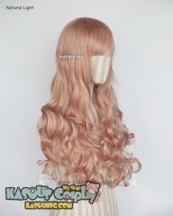 DISCOUNTED 【14 Colors】L-1 75cm long curly wig . Hiperlon fiber