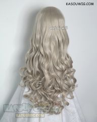 DISCOUNTED 【14 Colors】L-1 75cm long curly wig . Hiperlon fiber