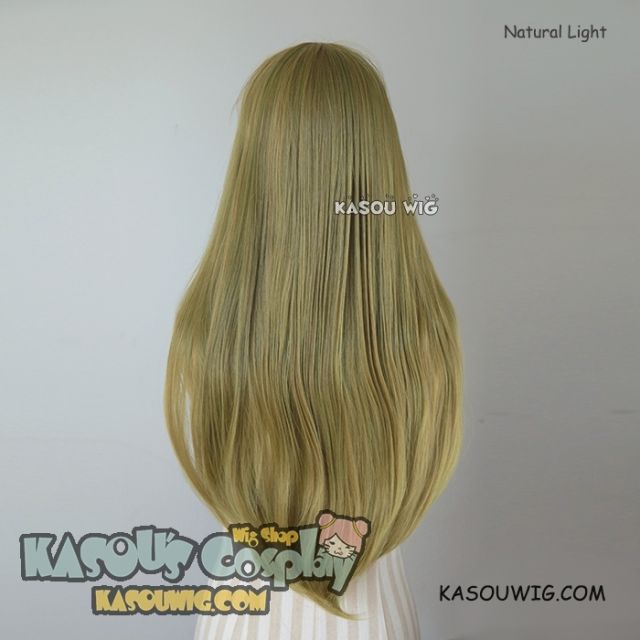 Discounted 【1 Color】L-2 75cm long straight wig . Heating Resistant fiber