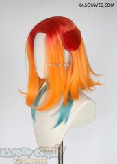 League of Legends Star Guardian Neeko multi-colors ombre wig