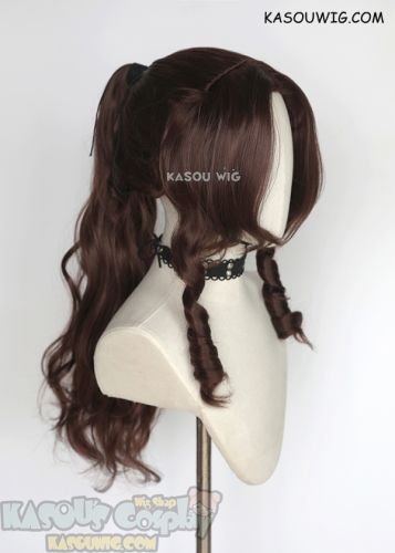 FF7 / Final Fantasy VII Aerith Gainsborough 85cm/ 33.5" long wavy cosplay wig