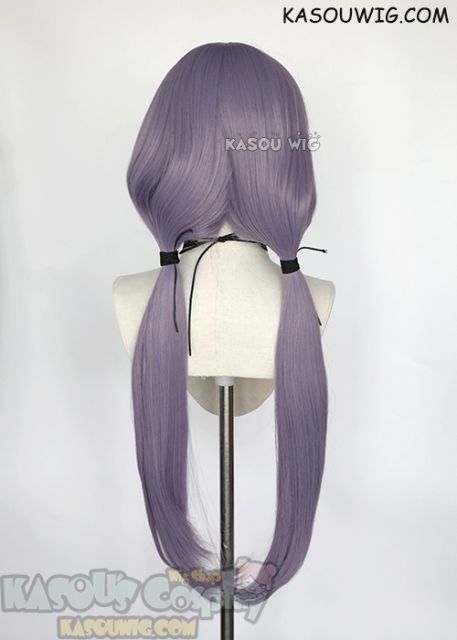 Kyokou Suiri In/Spectre Nanase Karin 85cm long pigtails purple wig