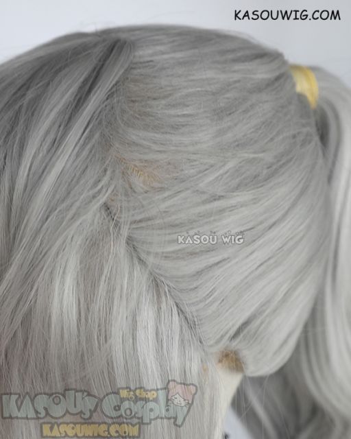 [Clearance Item] Strawberry Panic Shizuma Hanazono light gray wavy ponytail wig