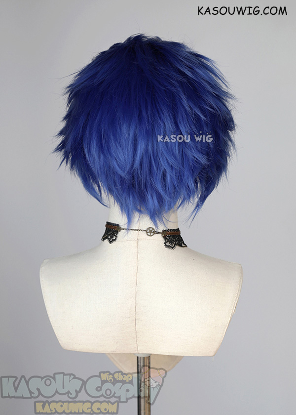 SK8 the Infinity Ainosuke Shindo Adam Short Blue Cosplay Wigs