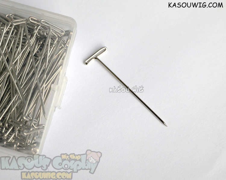 KESETKO Paper T Pins 350 Peace, Stainless Steel All Pins,  Steel Point Pins 