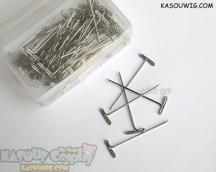 KESETKO Paper T Pins 350 Peace, Stainless Steel All Pins,  Steel Point Pins 