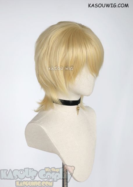 Fire Emblem Three Houses Dimitri ( 5 years later ) layered medium length wig