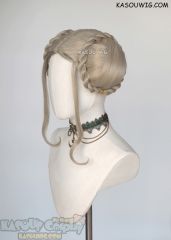 FE Three Houses Edelgard  (5 years later) ash blonde pre-styled updo wig