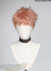【2 Colors】Jujutsu Kaisen Yuji Itadori pink brown split undercut cosplay wig